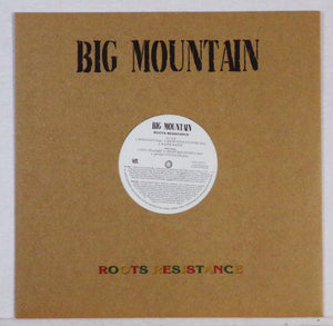 BIG MOUNTAIN - ROOTS RESISTANCE -  ORIGINAL 1995  NEW  12" VINYL ADVANCE (EXTRA LIMITED LABEL PROMO COPY)