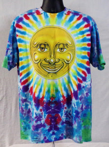 CUSTOM SUN TIE DYE T-SHIRT (SIZE: XL) (BIG MOUNTAIN MERCHANDISE)