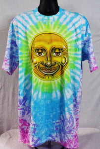 CUSTOM SUN PASTEL TIE DYE T-SHIRT (SIZE: XXXL) (BIG MOUNTAIN MERCHANDISE)