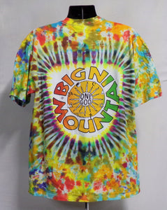 BIG MOUNTAIN CUSTOM TIE DYE T-SHIRT  (SIZE: XL) (BIG MOUNTAIN MERCHANDISE)