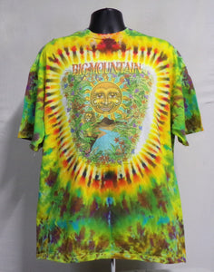 BIG MOUNTAIN CUSTOM TIE DYE T-SHIRT (SIZE: XXL)  (BIG MOUNTAIN MERCHANDISE)