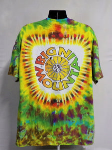 BIG MOUNTAIN CUSTOM TIE DYE T-SHIRT (SIZE: XXL)  (BIG MOUNTAIN MERCHANDISE)