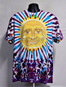 BIG MOUNTAIN BAND -  SUN TIE DYE T-SHIRT (SIZE: XL)  (BIG MOUNTAIN MERCHANDISE)