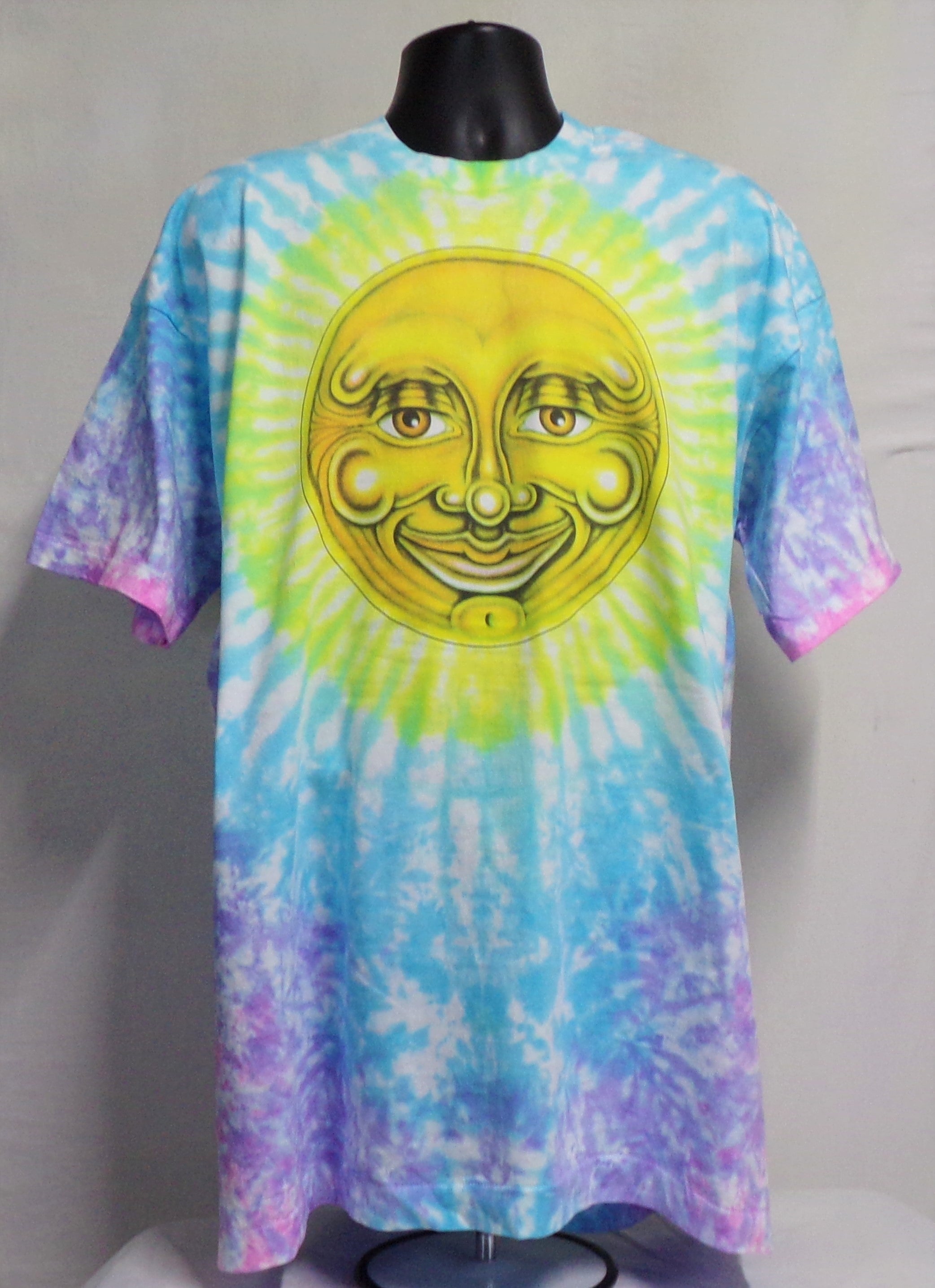 CUSTOM SUN PASTEL TIE DYE T-SHIRT (SIZE: XXXL)  (BIG MOUNTAIN MERCHANDISE)