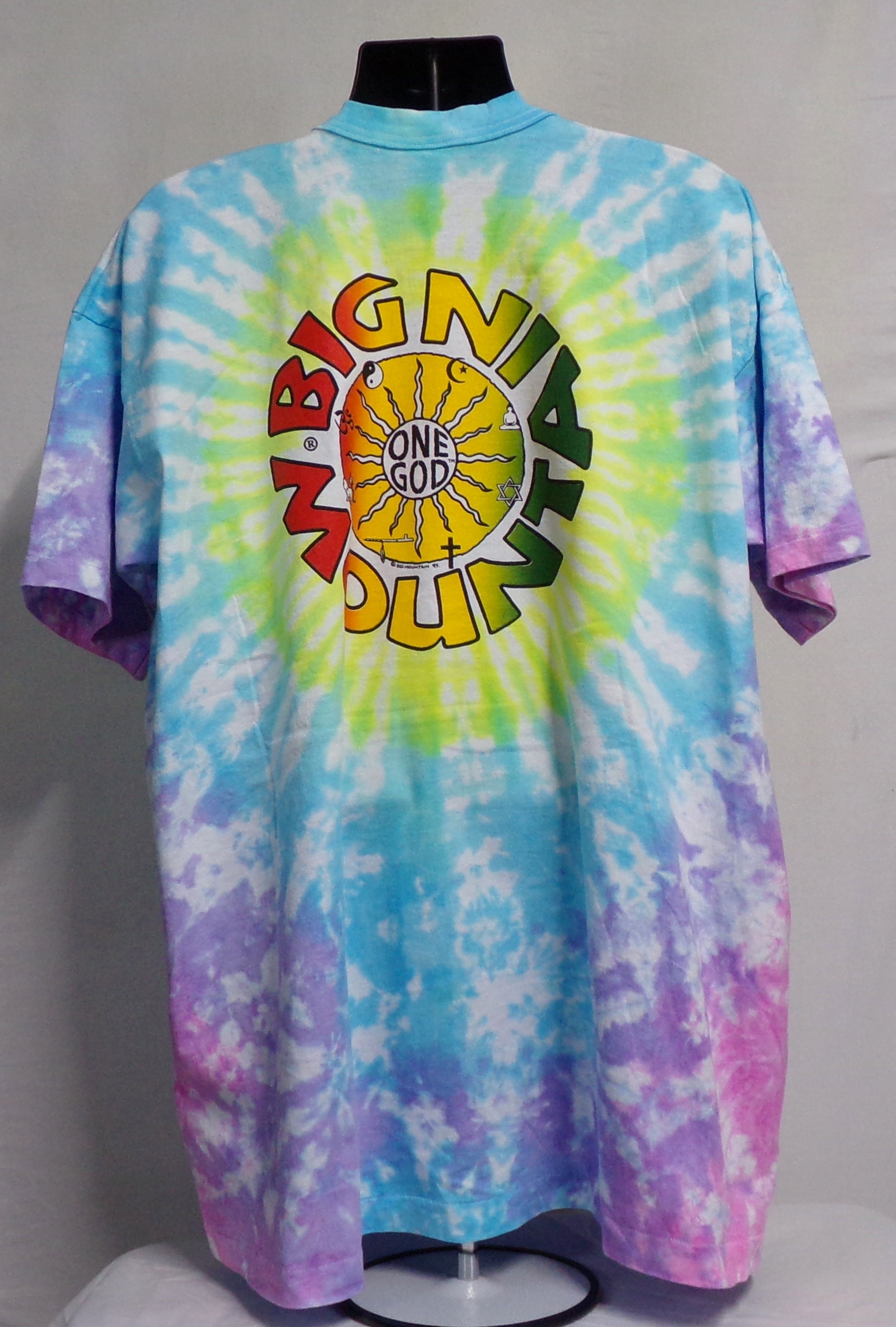 CUSTOM SUN PASTEL TIE DYE T-SHIRT (SIZE: XXXL)  (BIG MOUNTAIN MERCHANDISE)