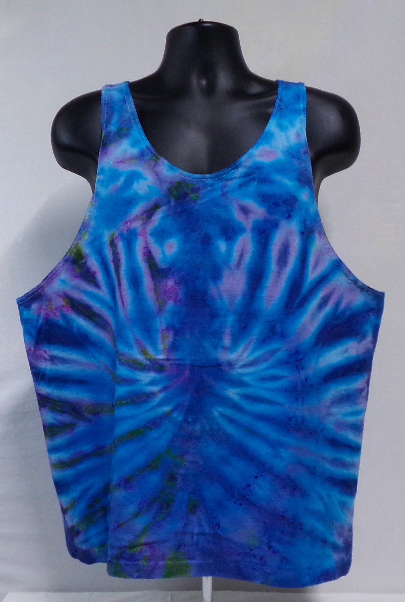 BIG MOUNTAIN BAND - REGGAE PLANET CUSTOM TIE DYE MENS TANK (SIZE: X LARGE) (BIG MOUNTAIN BAND)