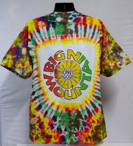 BIG MOUNTAIN BAND  TIE DYE T-SHIRT (SIZE: XL)  (BIG MOUNTAIN MERCHANDISE)