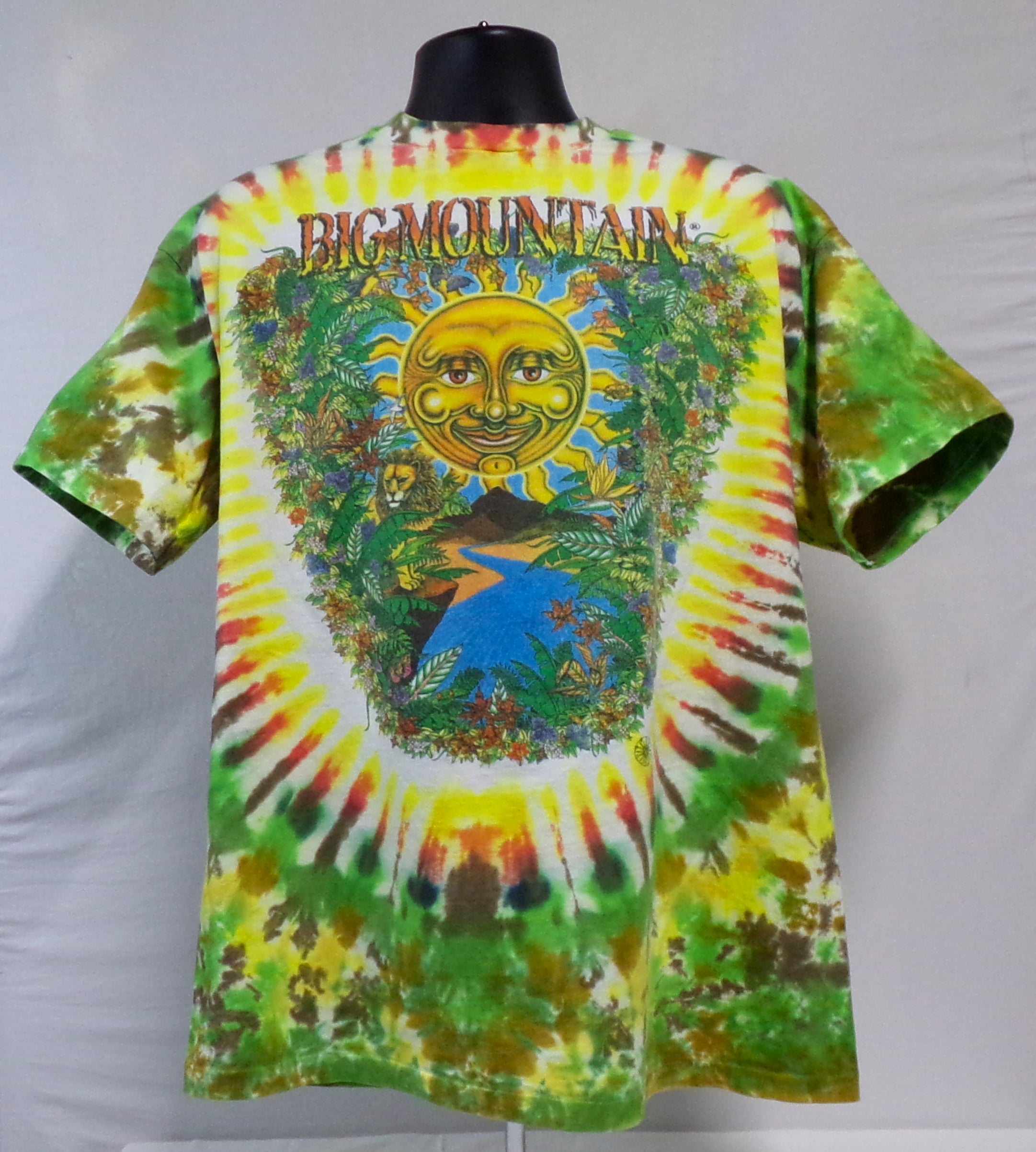 BIG MOUNTAIN CUSTOM TIE DYE T-SHIRT (SIZE: X-LARGE) (BIG MOUNTAIN MERCHANDISE)