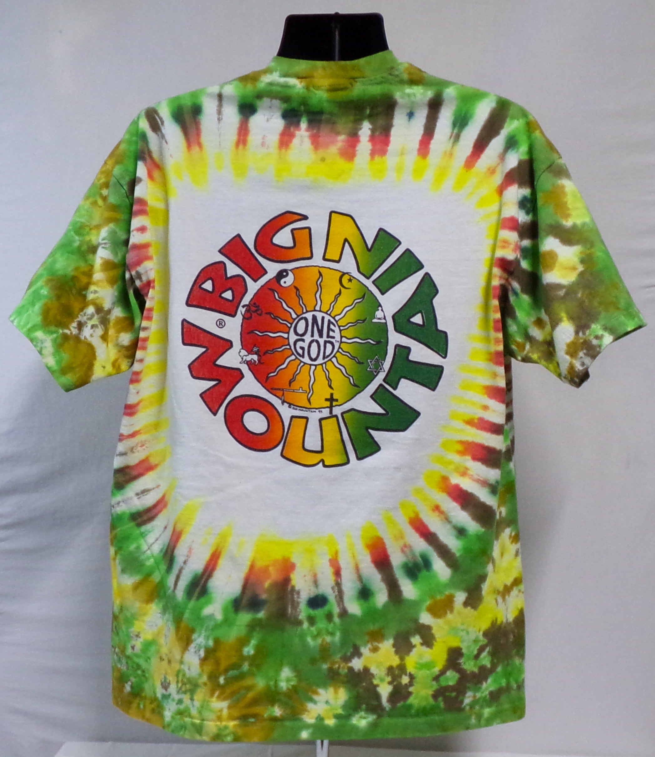 BIG MOUNTAIN CUSTOM TIE DYE T-SHIRT (SIZE: X-LARGE) (BIG MOUNTAIN MERCHANDISE)