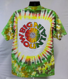 BIG MOUNTAIN CUSTOM TIE DYE T-SHIRT (SIZE: X-LARGE) (BIG MOUNTAIN MERCHANDISE)