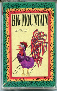 BIG MOUNTAIN - WAKE UP - ALBUM ( NEW 1993 CASSETTE IN ORIGINAL FACTORY SHRINK WRAP )