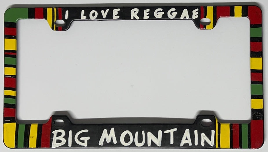 BIG MOUNTAIN LICENSE PLATE FRAME (BIG MOUNTAIN MERCHANDISE) – Big ...