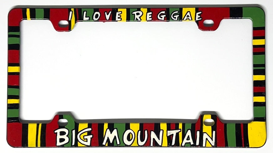 BIG MOUNTAIN LICENSE PLATE FRAME (OFFICIAL BIG MOUNTAIN MERCHANDISE)