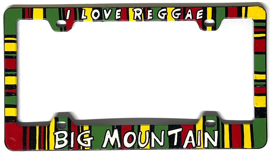 BIG MOUNTAIN LICENSE PLATE FRAME  (OFFICIAL BIG MOUNTAIN MERCHANDISE)