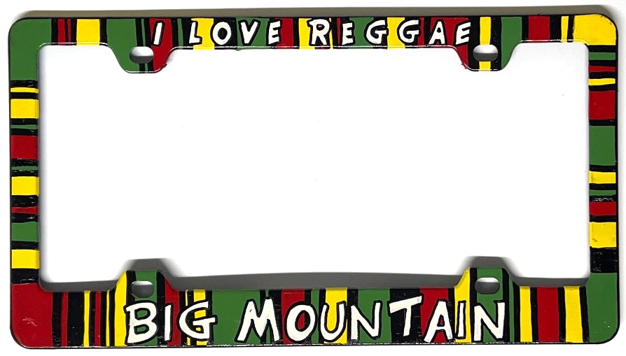 BIG MOUNTAIN LICENSE PLATE FRAME (OFFICIAL BIG MOUNTAIN MERCHANDISE ...