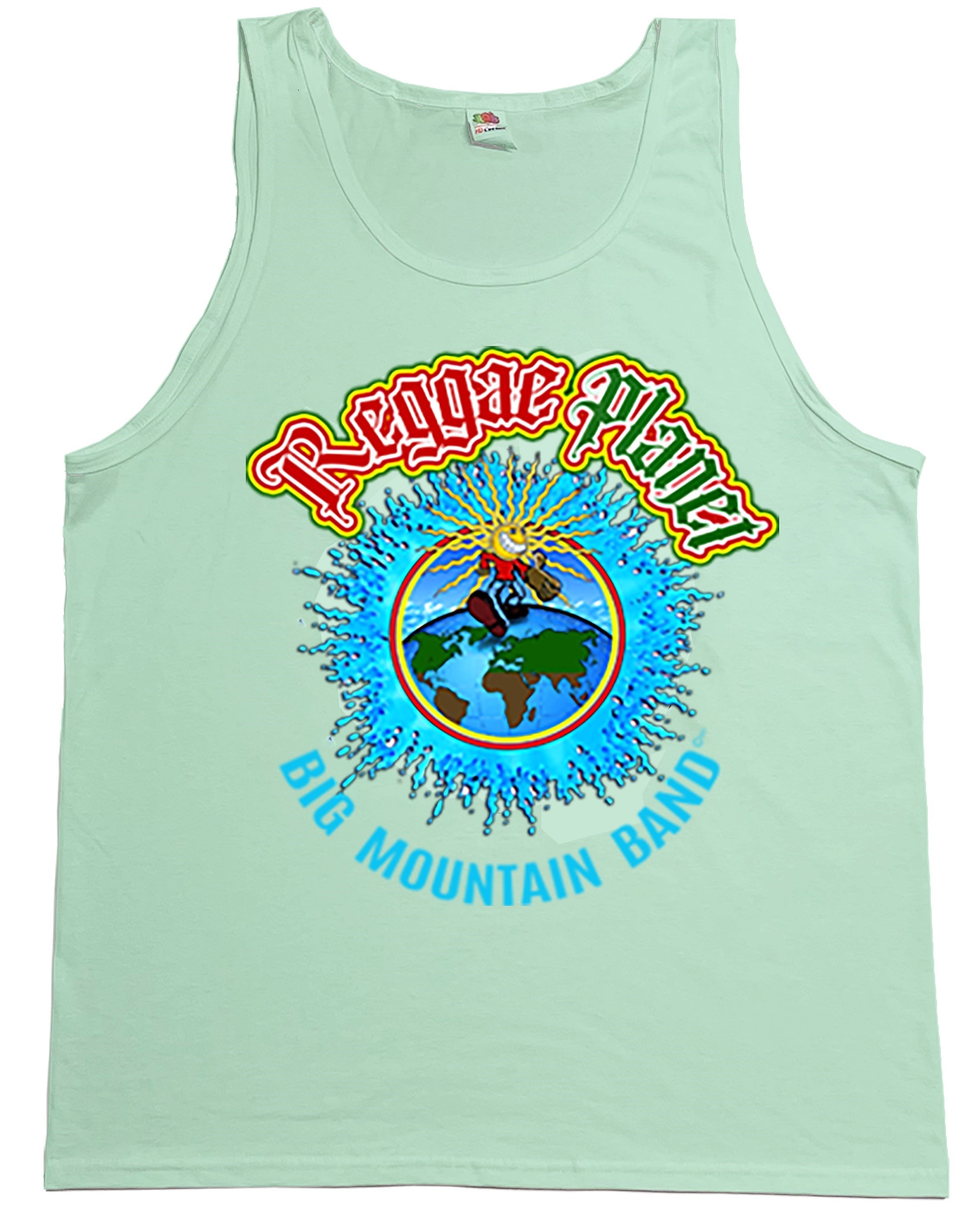 REGGAE PLANET TANK TOP (SIZE XL) BIG MOUNTAIN MERCHANDISE