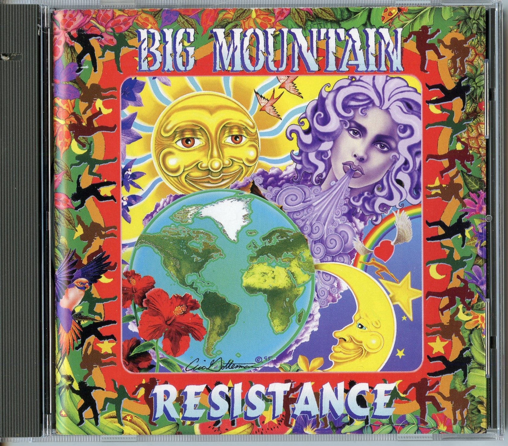 BIG MOUNTAIN - "RESISTANCE" -  1995 ORIGINAL PRESSING CD ALBUM IN FACTORY SHRINK