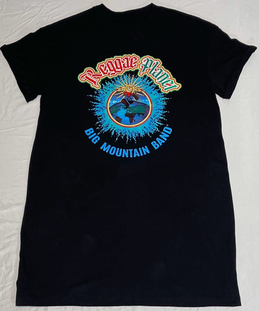 REGGAE PLANET DRESS BLACK (BIG MOUNTAIN MERCHANDISE)